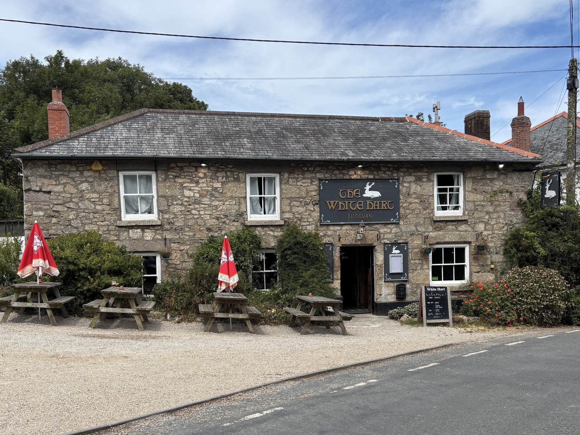 The White Hart in Ludgvan
