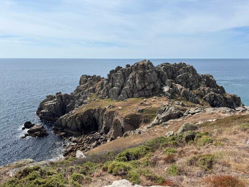 Treryn Dinas and Logan Rock