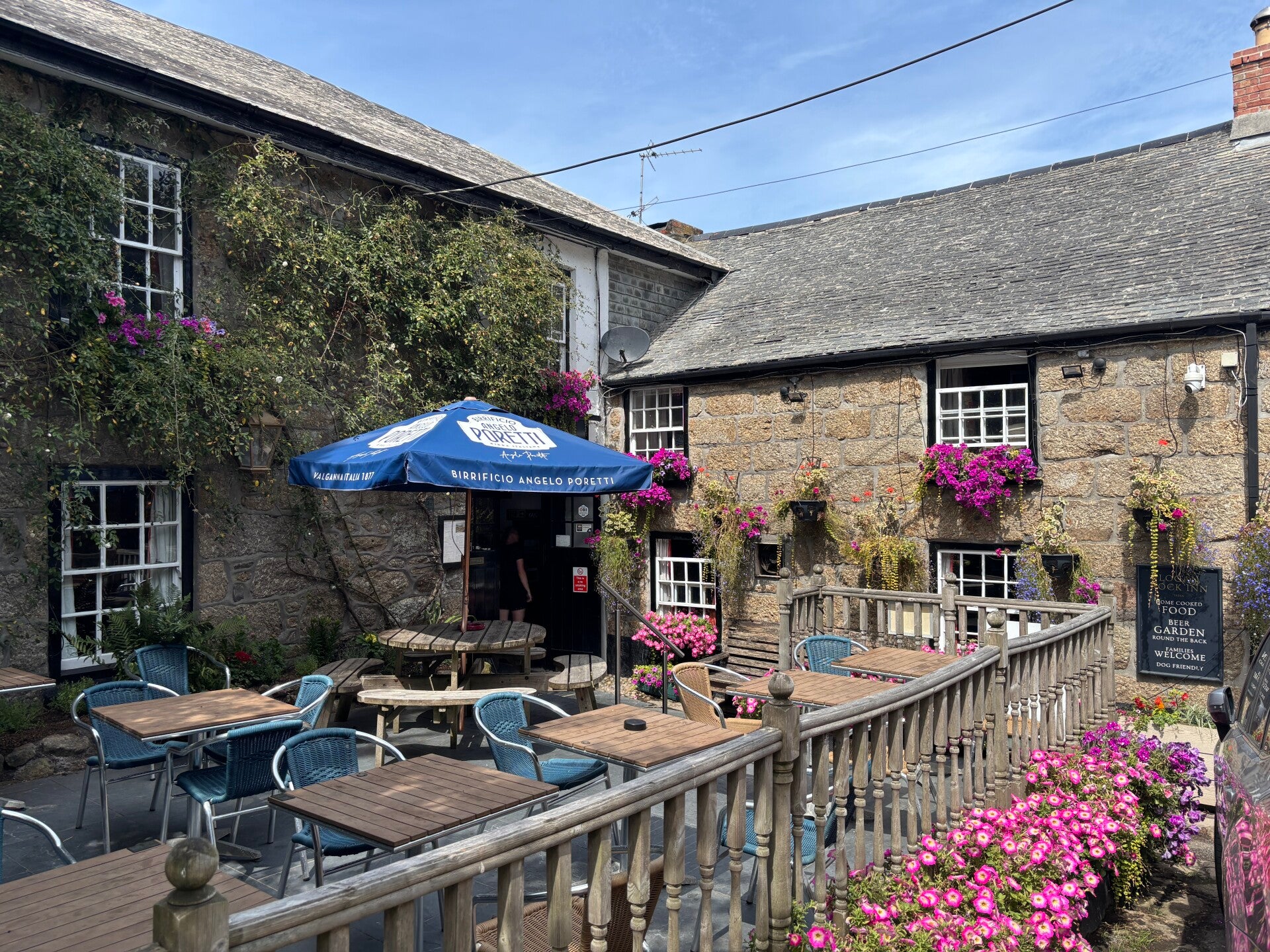 Entrance to The Logan Rock Inn at Treen