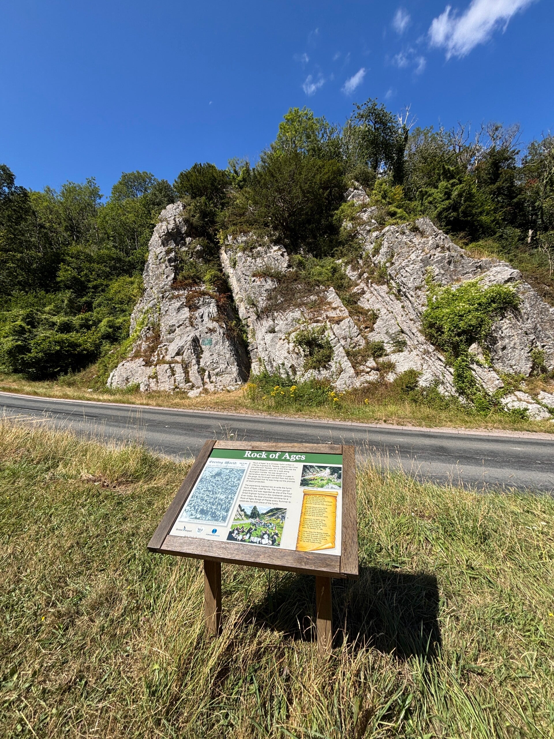 Rock of Ages cleft at Burrington Combe