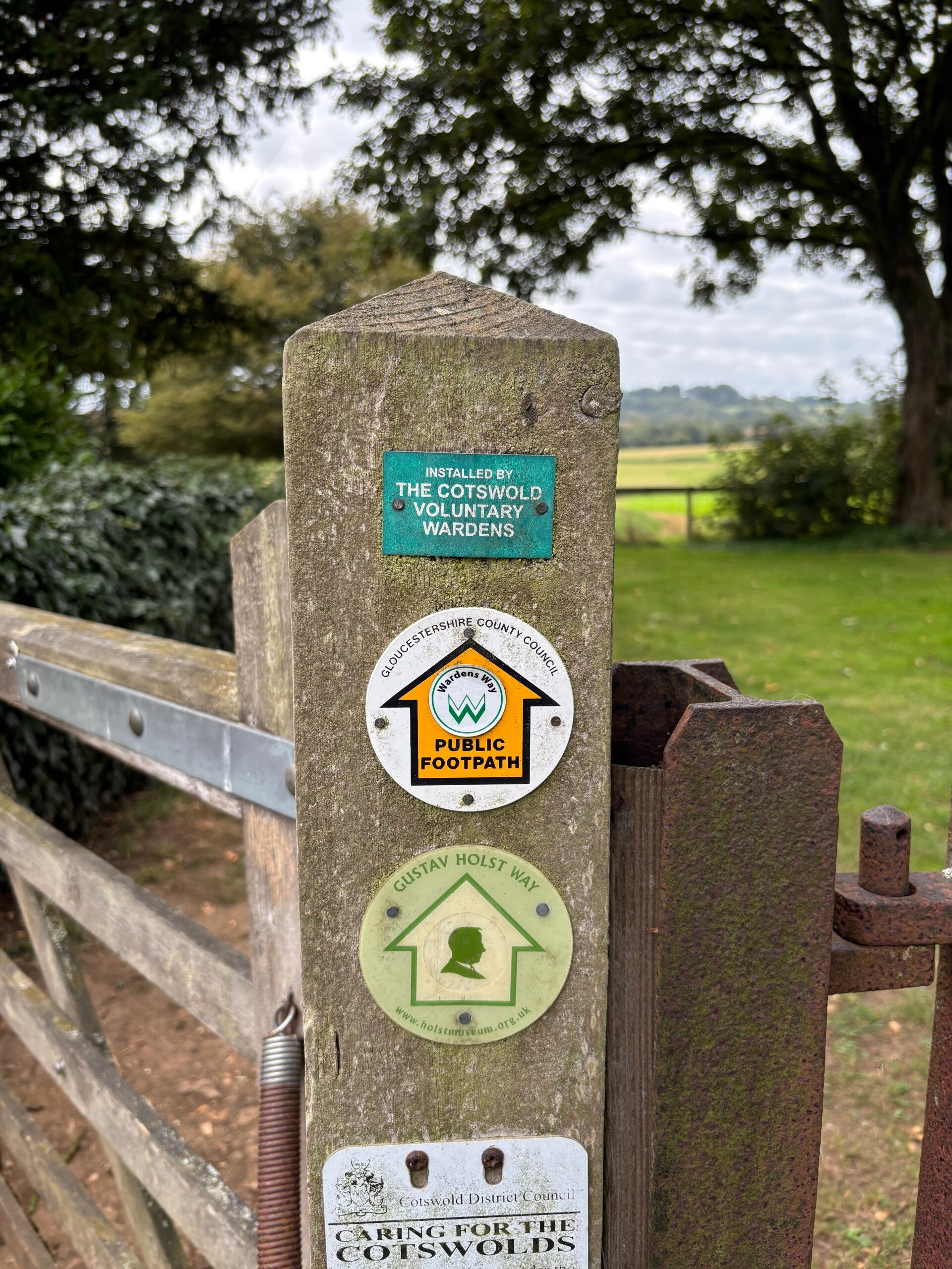 Trevithick Trail Marker Sign