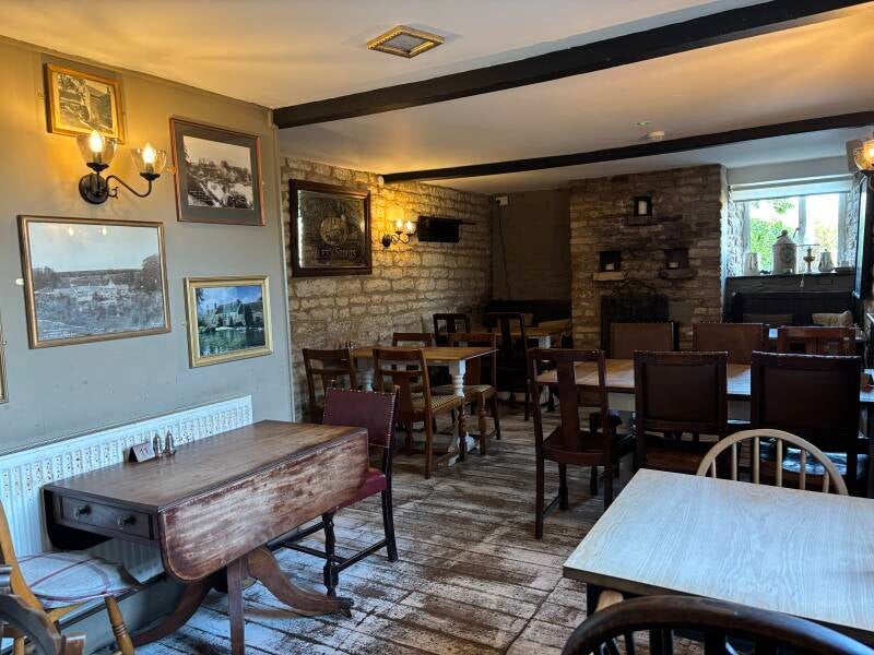 Dining area at Coach & Horses in Longborough