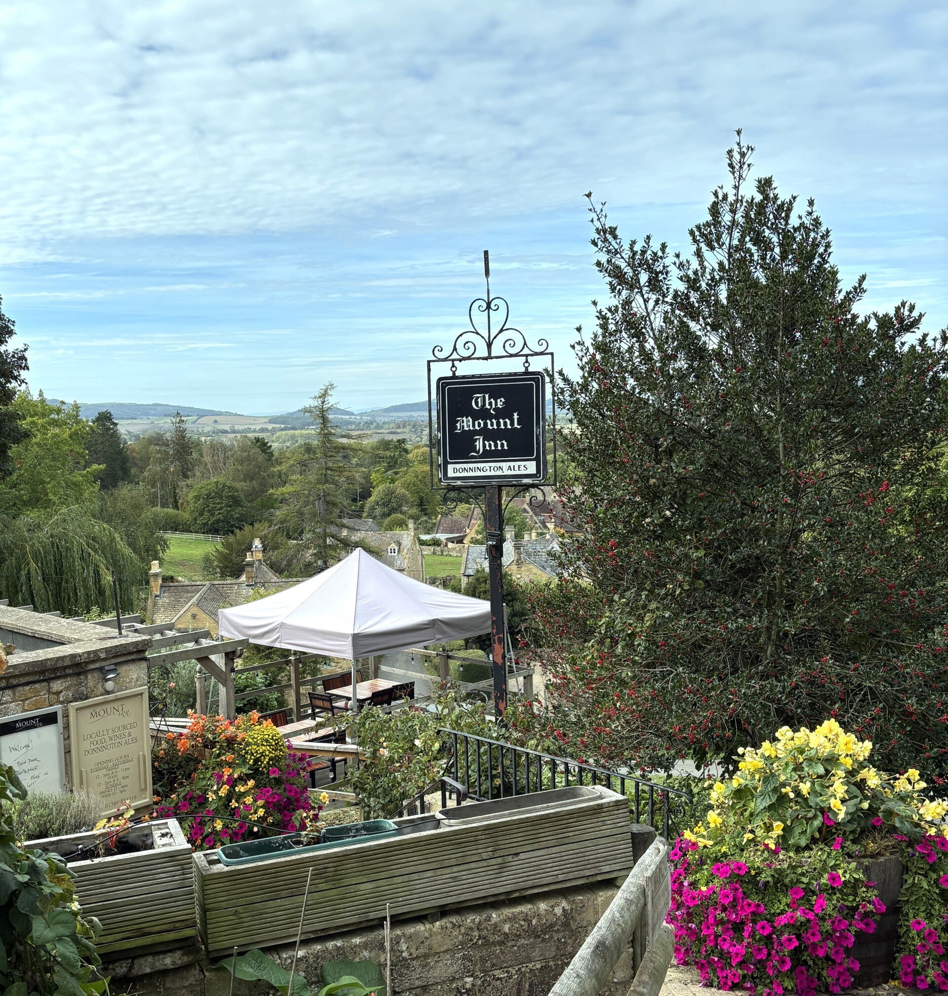 Views of Stanton from The Mount Inn