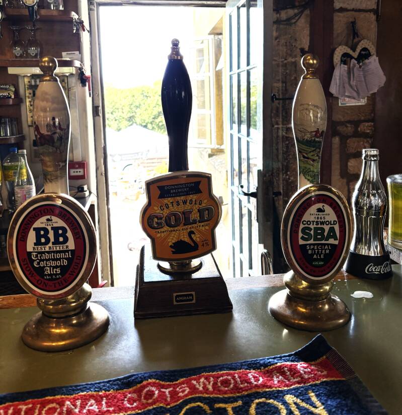 Donington Ales at the Snowshill Arms
