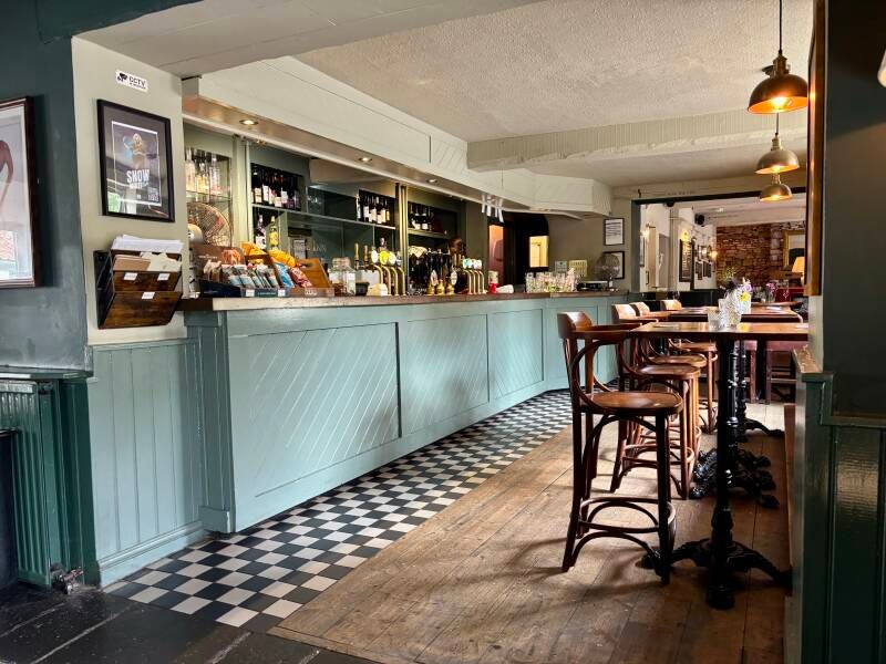 The George at Backwell, bar area