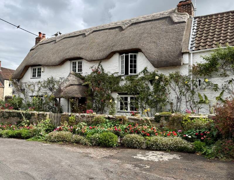 Thatched Cottage in Farleigh - former Bush Inn at Farleigh in Backwell