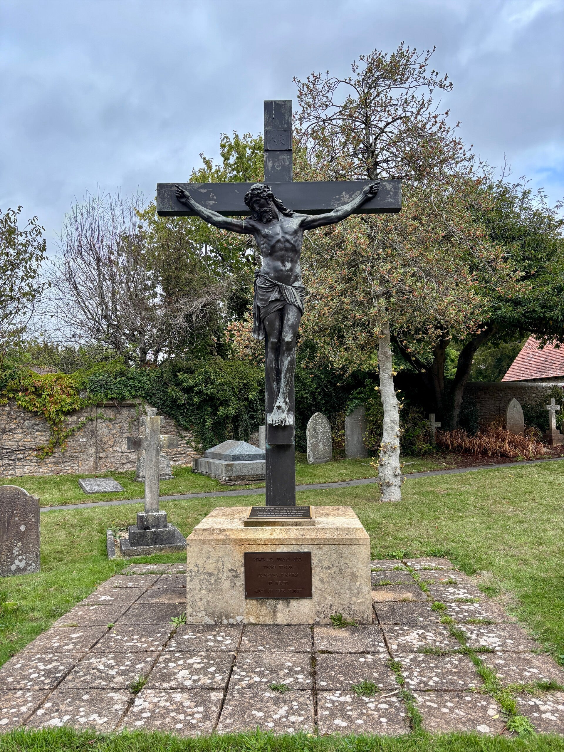 Memorial to William Patrick Garnett at Backwell's St Andrews Church.