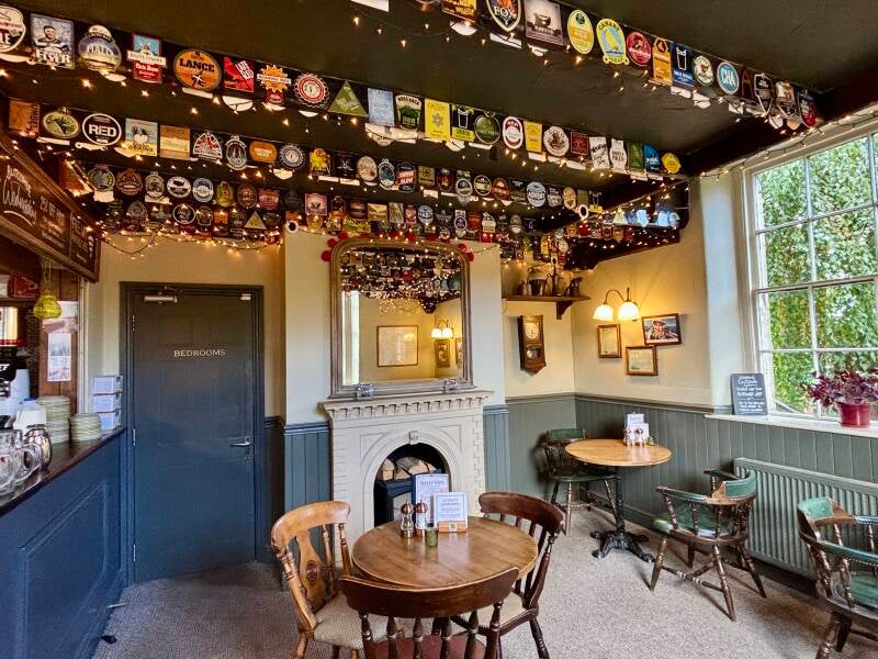 Side or snug room at The Quarrymans Arms at Box Hill