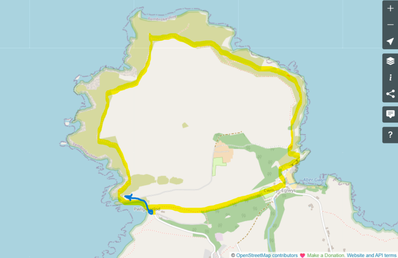 Route Map_Sailors Safety Pub Walk-Pwllgwaelod