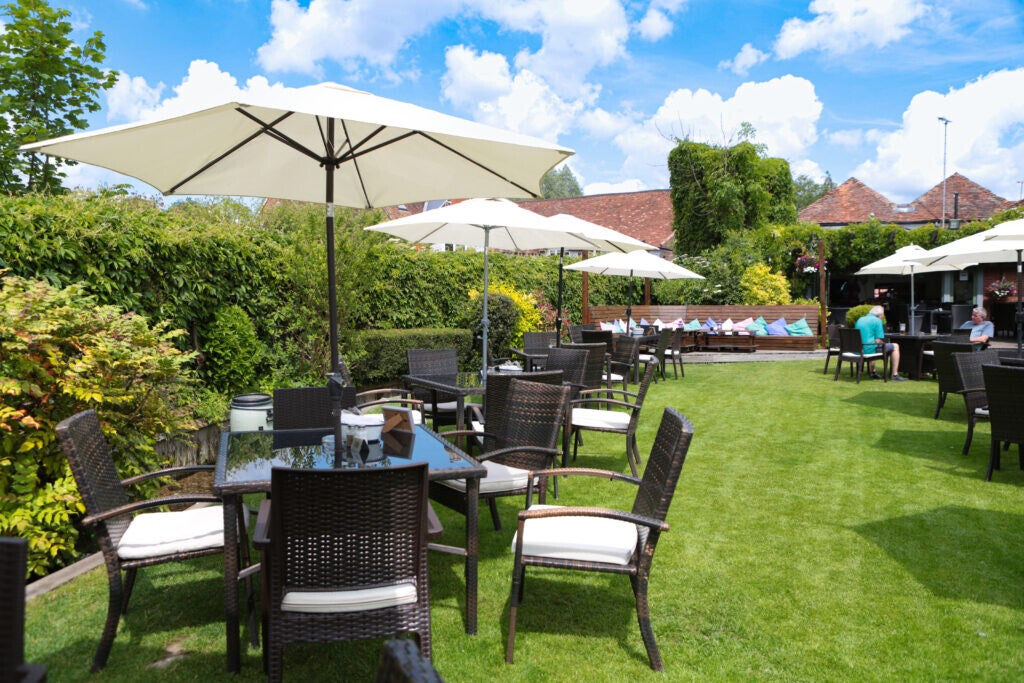Garden at The Three Cups