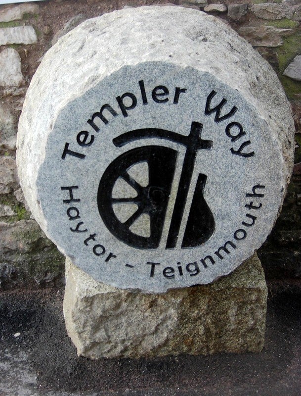 Templer Way Granite Marker Sign