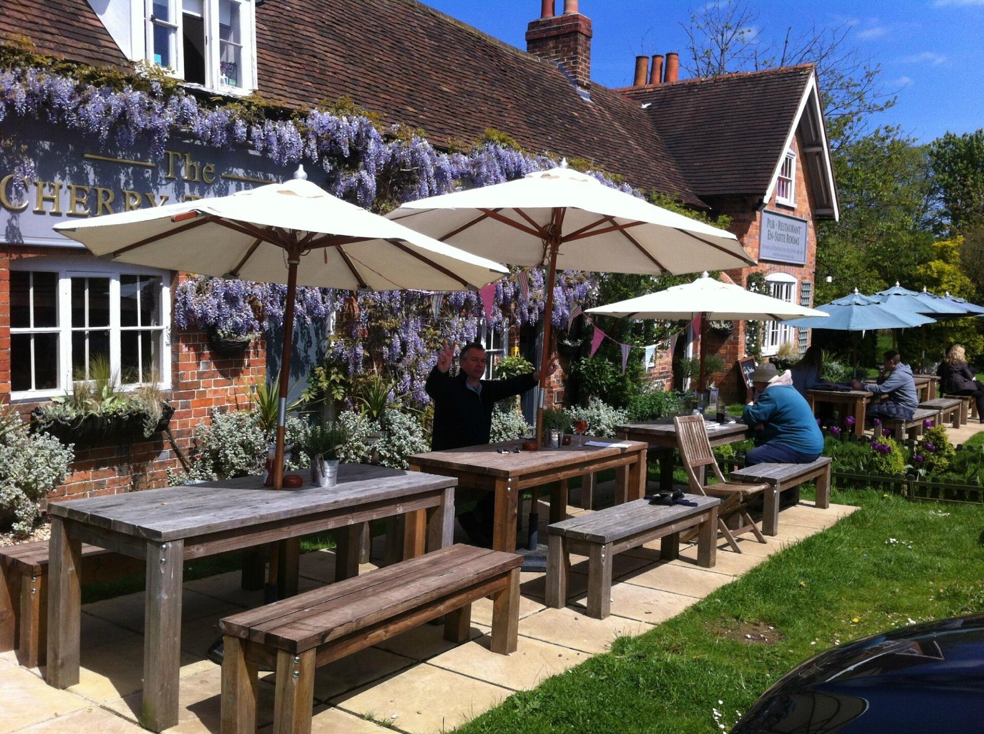 Front Garden, The Cherry Tree, Stoke Row