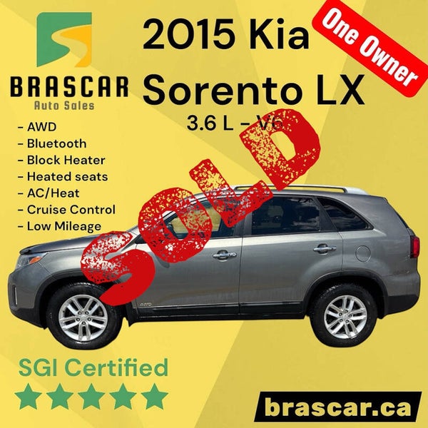 2015 Sorento LX V6