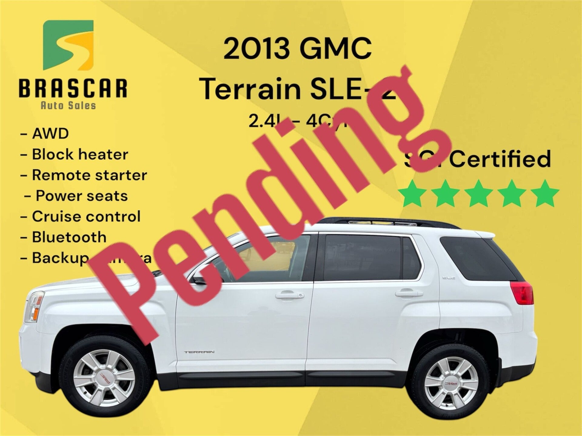2013 GMC Terrain SLE-2 - *New Timing Chain*