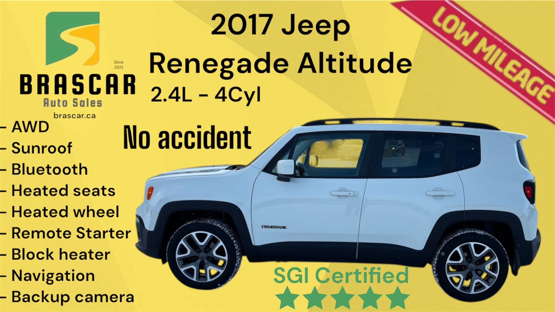 2017 Jeep Renegade Altitude