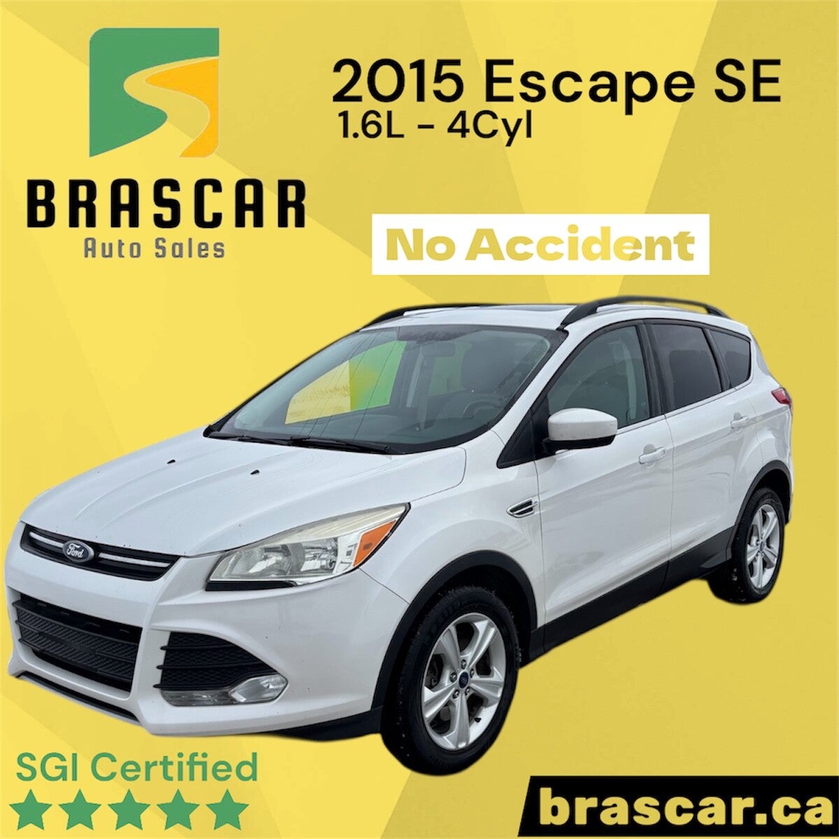 2015 Escape SE - No Accident