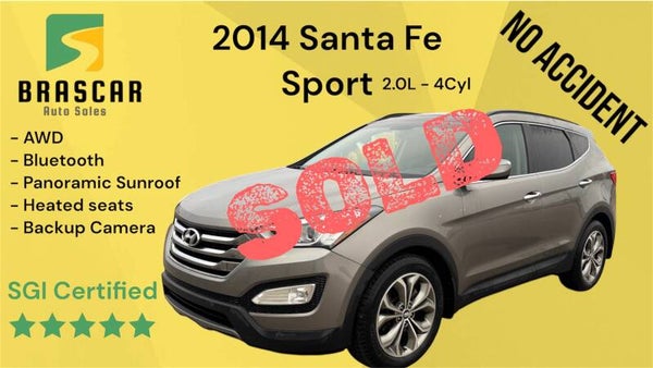 2014 Hyundai Santa Fe 2.0 turbo