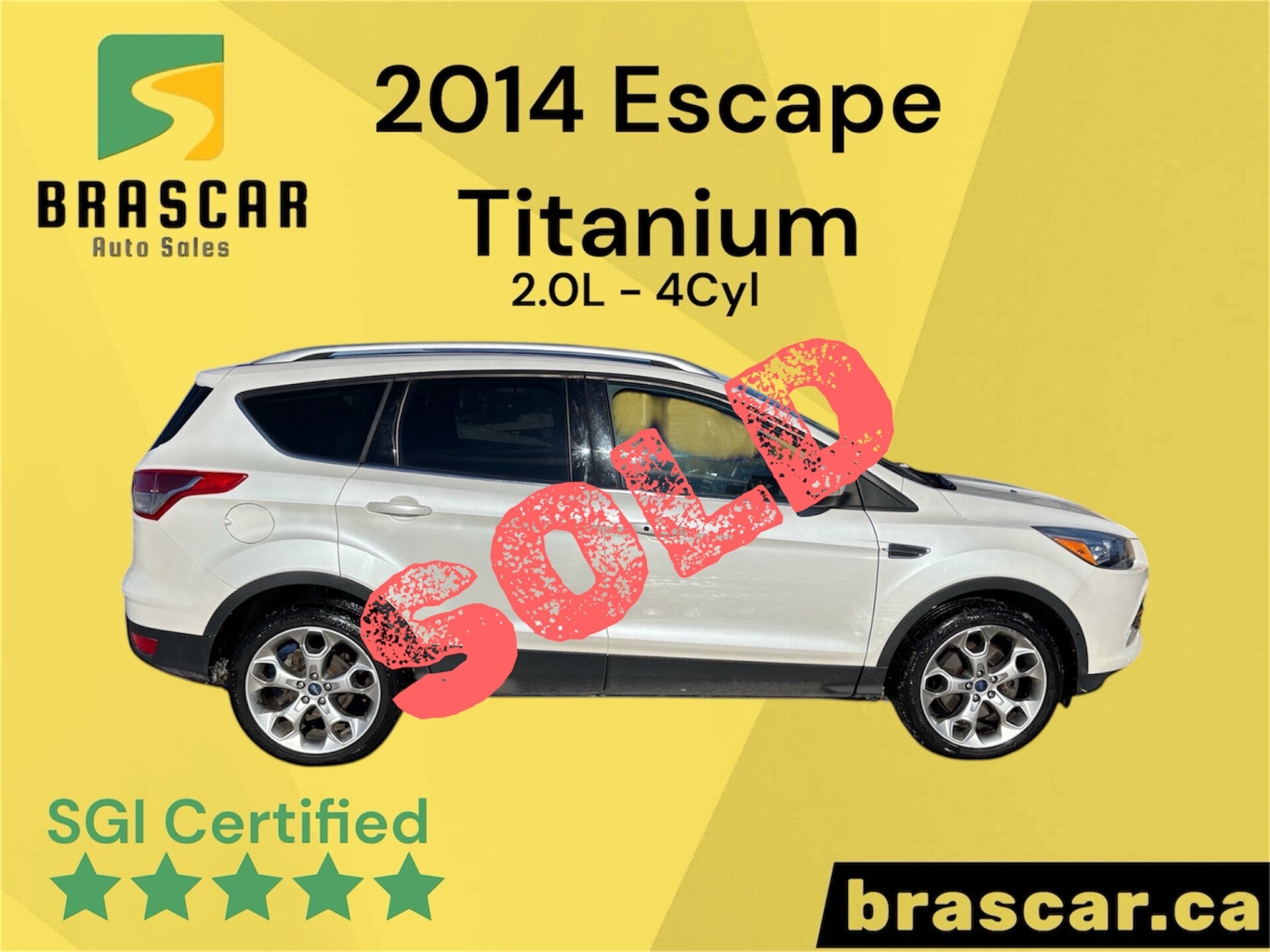 2014 Escape Titanium - 2.0L - 4Cyl