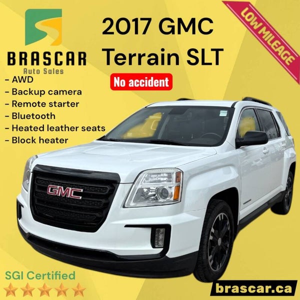 2017 GMC Terrain SLT - No Accident