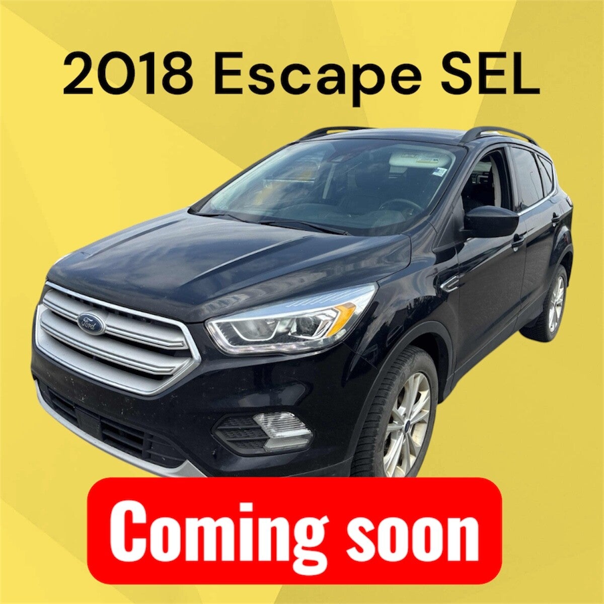 2018 Escape SEL - NO ACCIDENT
