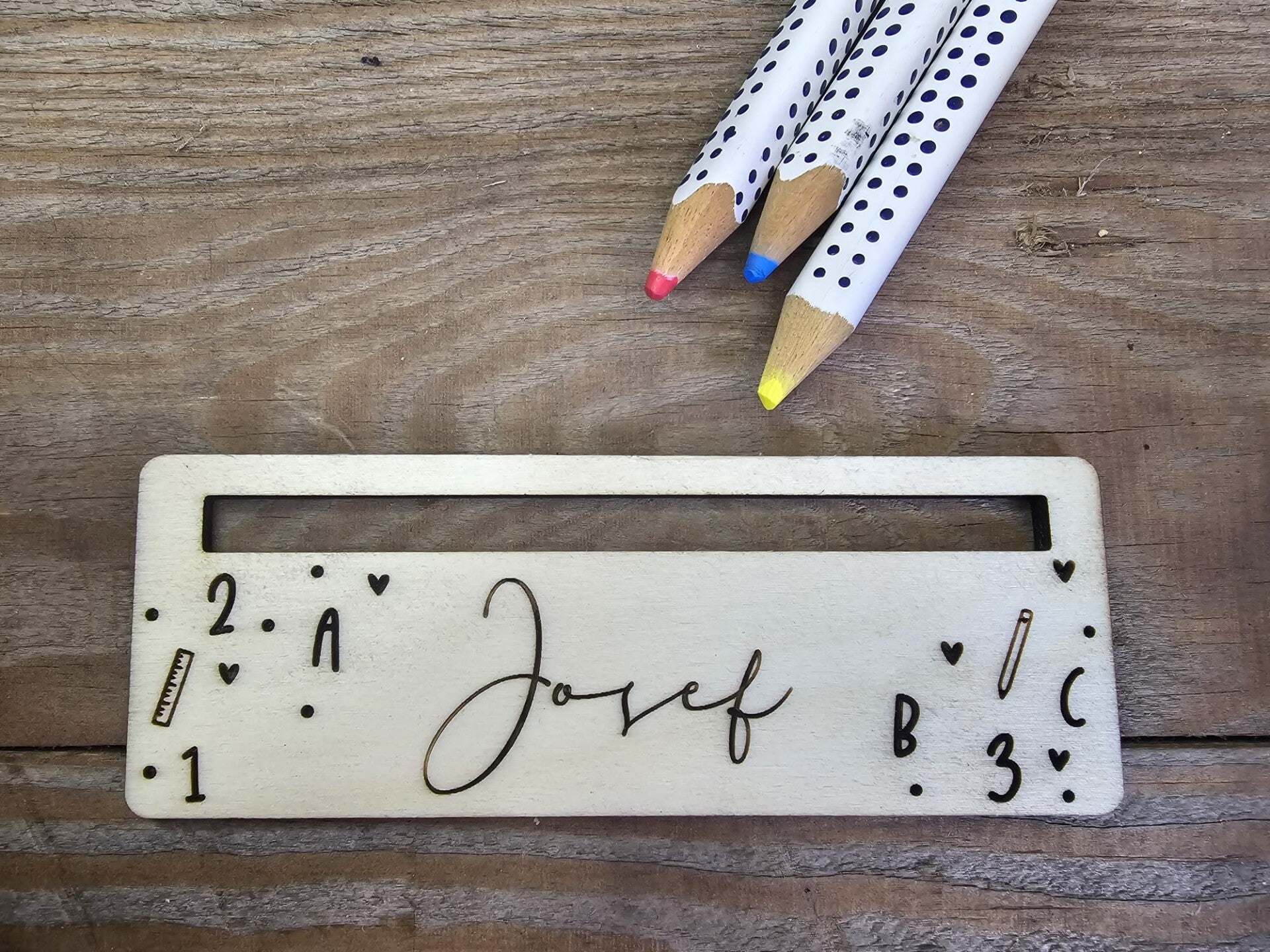 Personalisierte Lesehilfe "ABC"