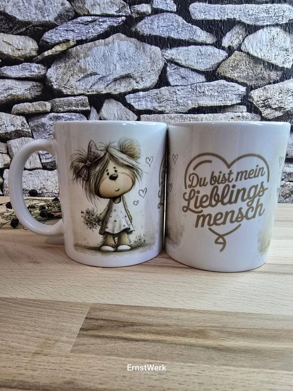 Tasse „Lieblingsmensch“ – Für Herzmenschen gemacht 🐻❤️