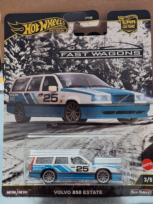 Hotwheels Fast Wagons Volvo 850 Estate