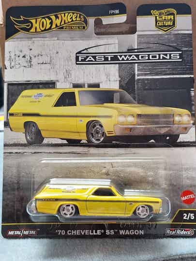 Hotwheels Fast Wagons '70 Chevelle SS Wagon