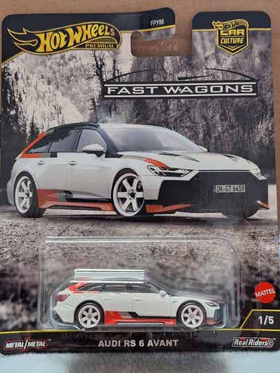Hotwheels Fast Wagons Audi RS 6 Avant