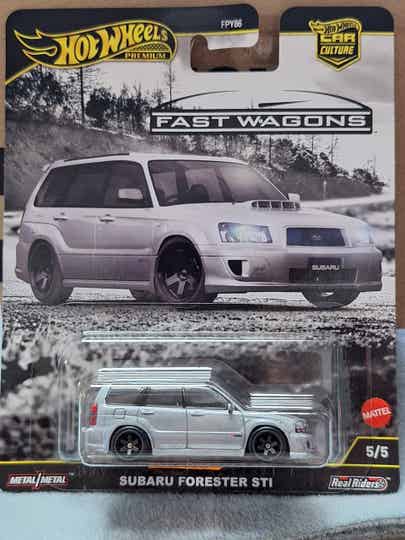 Hotwheels Fast Wagons Subaru Forester STI
