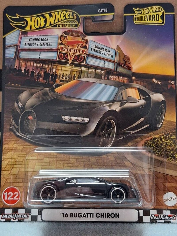Hotwheels Boulevard '16 Bugatti Chiron