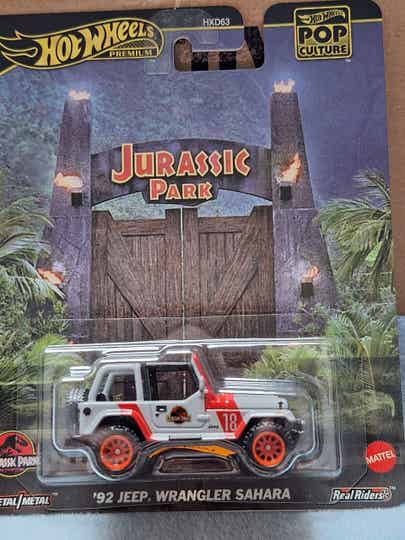Hotwheels Pop Culture 2025 '92 Jeep Wrangler Sahara
