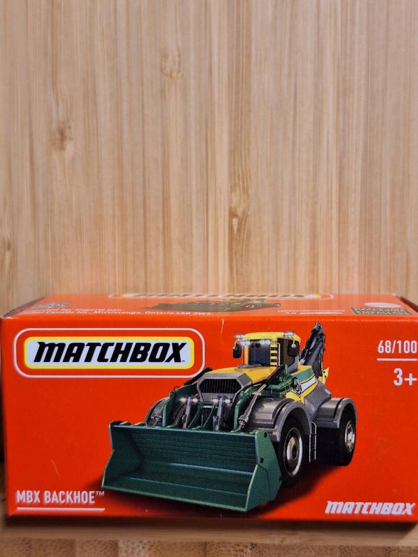 Matchbox Power Grabs MBX Backhoe