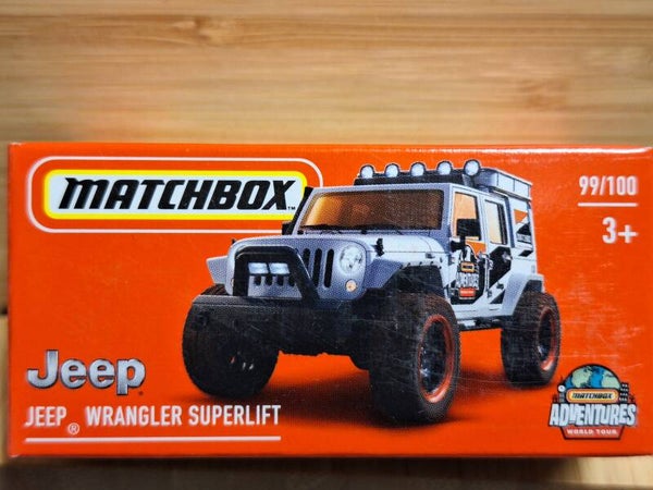 Matchbox Power Grabs Jeep Wrangler Superlift