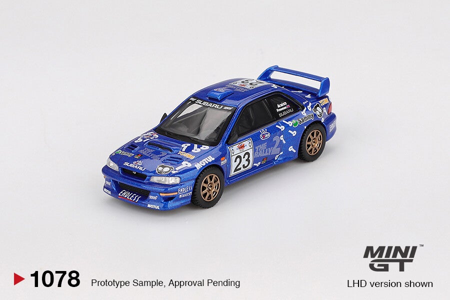 Mini GT 1/64 - Subaru Impreza WRC99 #23 2000 Acropolis Rally Mgt436
