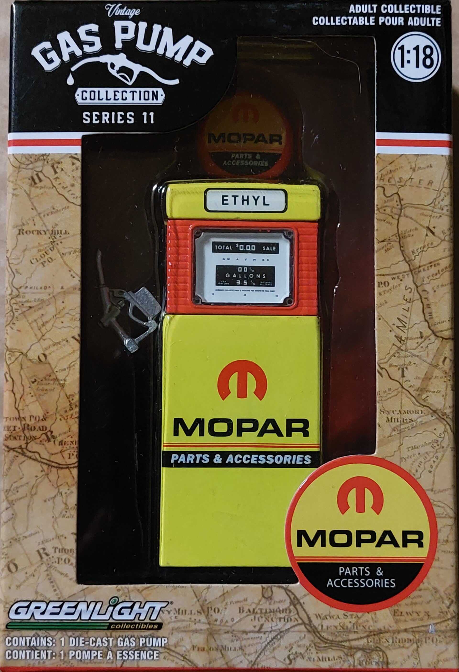 Greenlight  1:18 Pomp Mopar parts