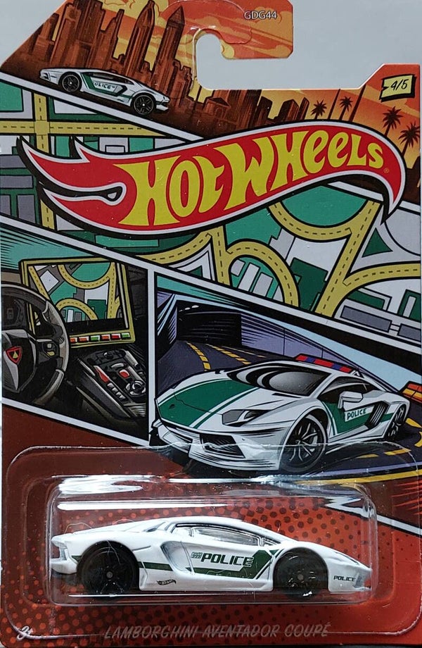 Hotwheels Police Lamborghini Aventador Coupé