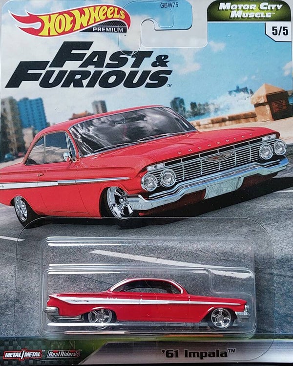 Hotwheels  F&F Motor City Muscle '61 Impala