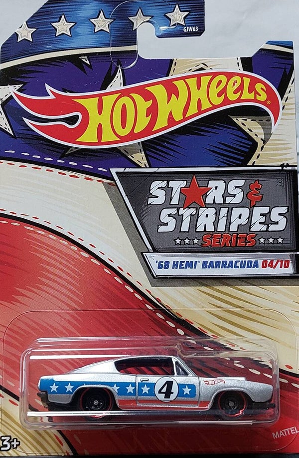 Hotwheels Stars en Stripes Hemi Barracuda