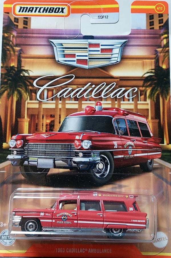 Matchbox Cadillac 1963 Cadillac Ambulance