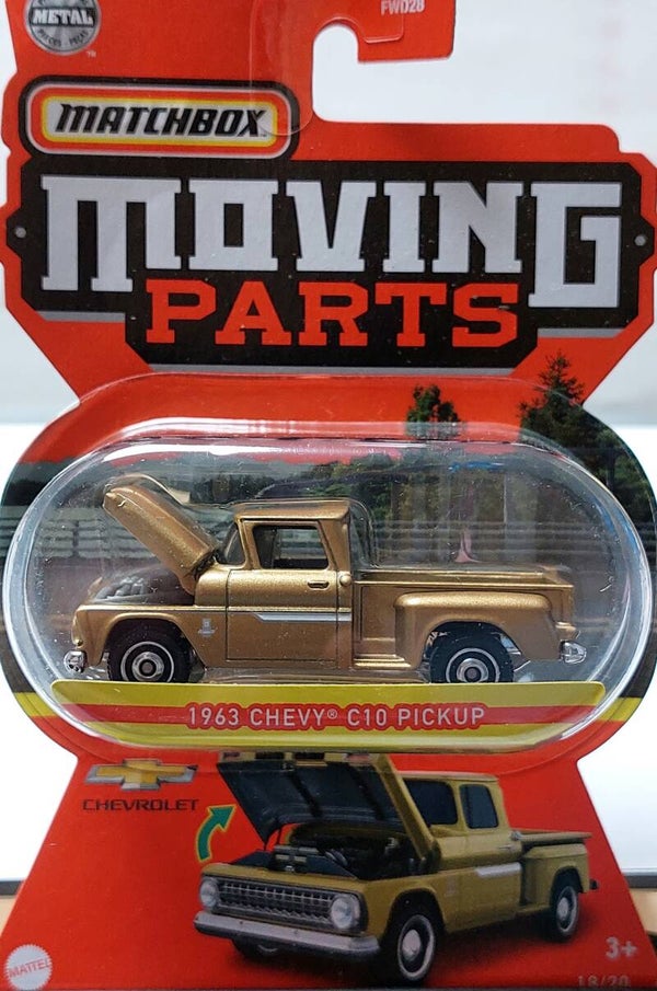 Matchbox Moving Parts 1963 Chevy C10 Pickup