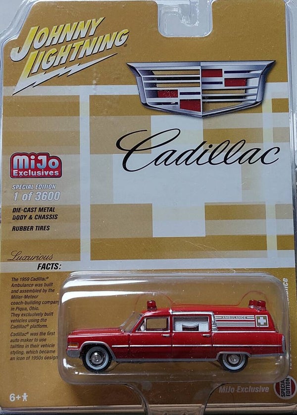 Johnny Lightning 1966 Cadillac Ambulance