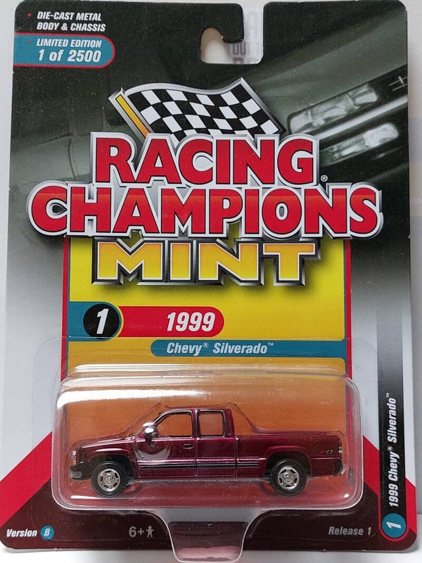 Racing Champions 1999 Chevy Silverado (Rood)