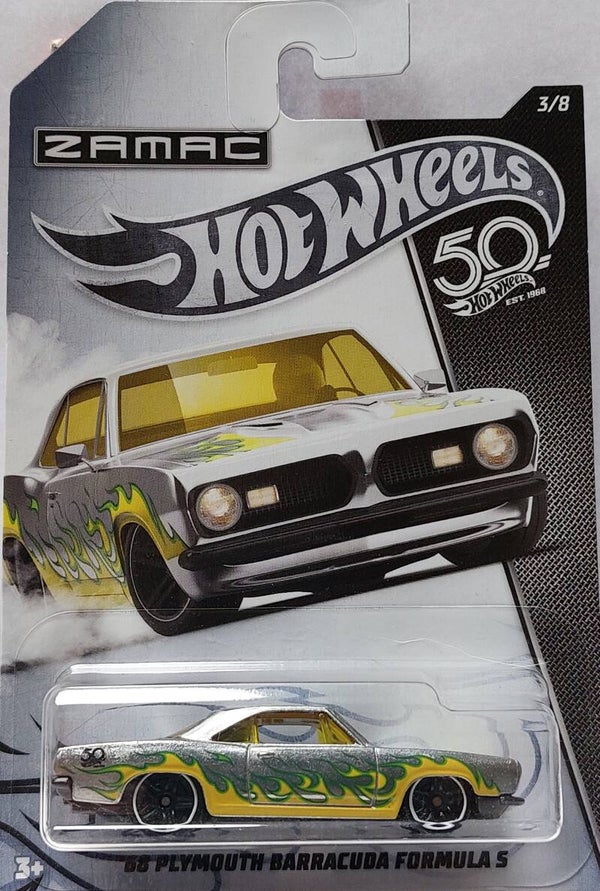 Hotwheels Zamac '68 Plymouth Barracuda Formula S