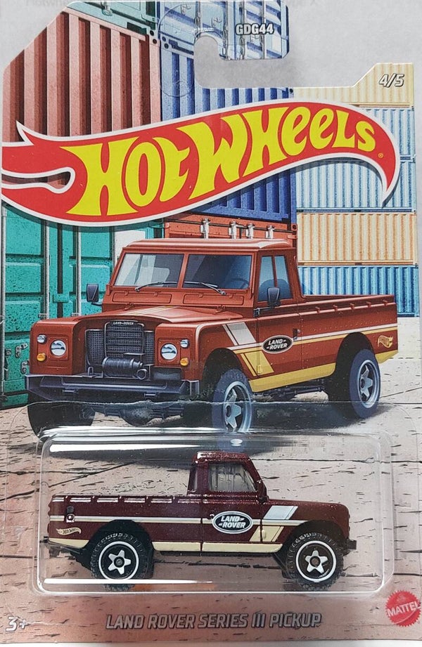 Hotwheels Hot Pickups Land Rover Series III Pickup