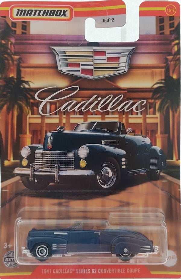 Matchbox Cadillac 1941 Cadillac series 62 Convertible Coupe