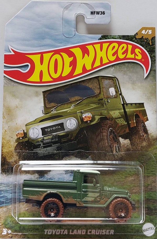 Hotwheels Mud Runners Toyota Land Cruiser