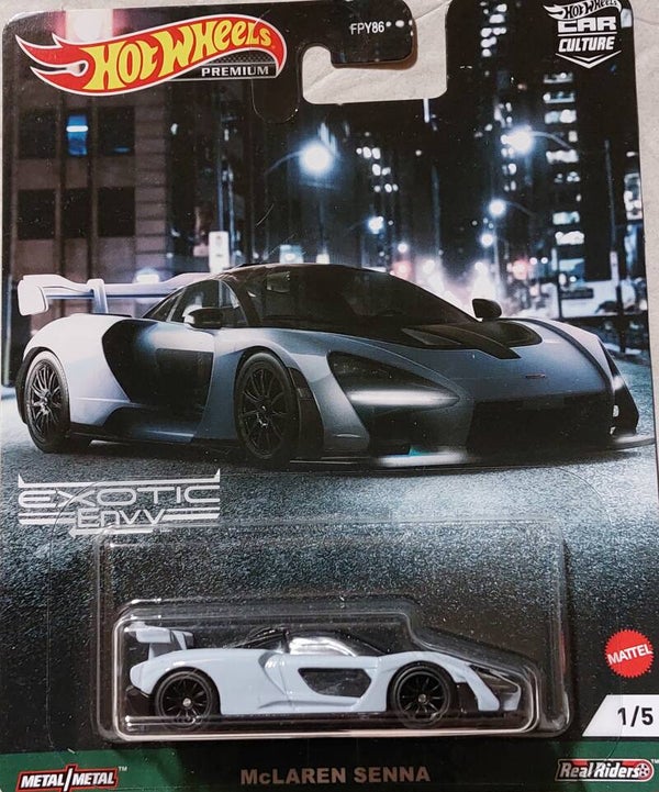 Hotwheels Exotic Envy McLaren Senna