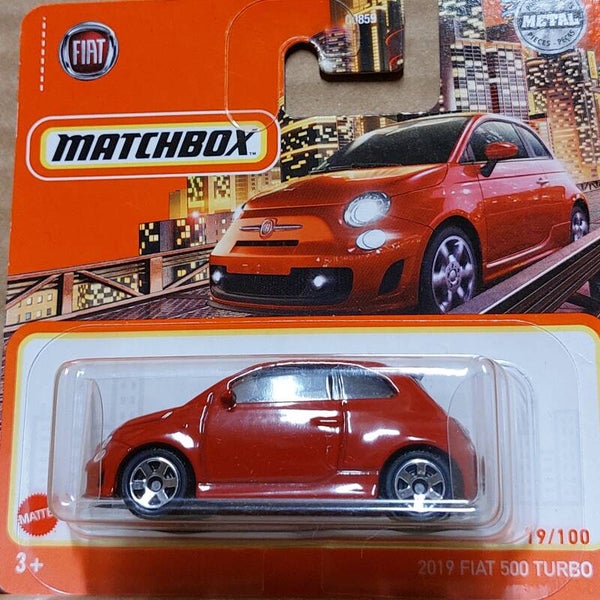 Matchbox 2020 2019 Fiat 500 Turbo