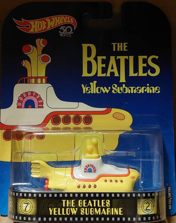 Hotwheels Film Auto's Yellow Submarine